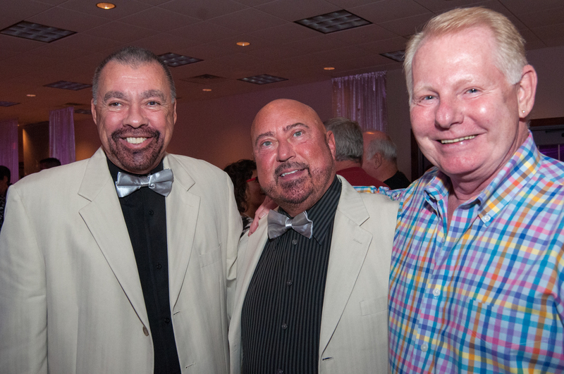 Marc-Anthony Worosilo, (l-r) Tom Negran and Ken Reilly are happy to be at the Pure Silver Gala. BY DENY HOWETH